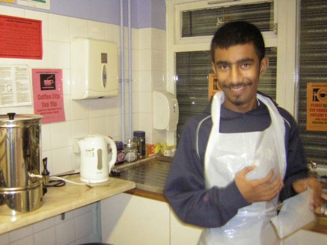 Asim in the kitchen